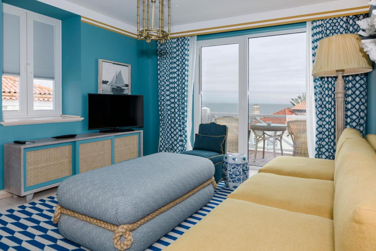 The Albatroz Hotel Cascais Exterior foto A living room at the Hotel